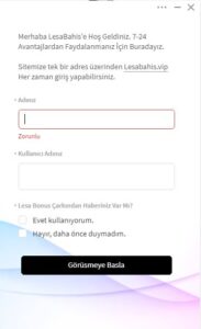 lesabahis canlı destek