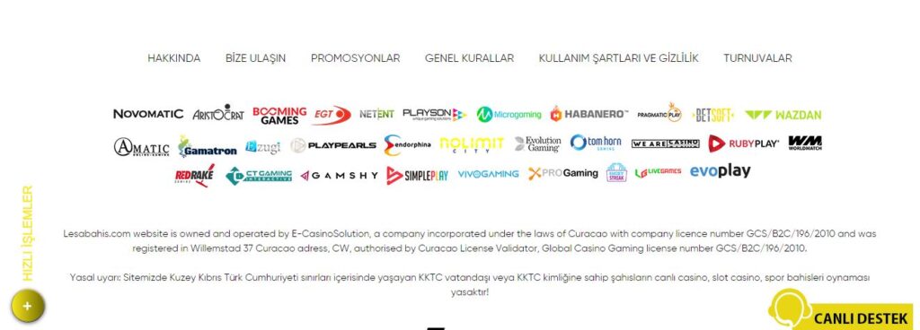 lesabahis para yatırma